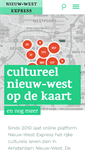Mobile Screenshot of nieuwwestexpress.nl